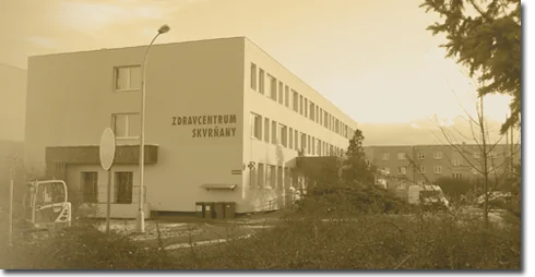 Budova Zdravcentra Skvrňany v Plzni